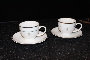 Cup and Saucer x 2 Golden Jubilee